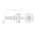 Люстра Via Wireflow Chandelier polyhedral 0315 Suspension lamp