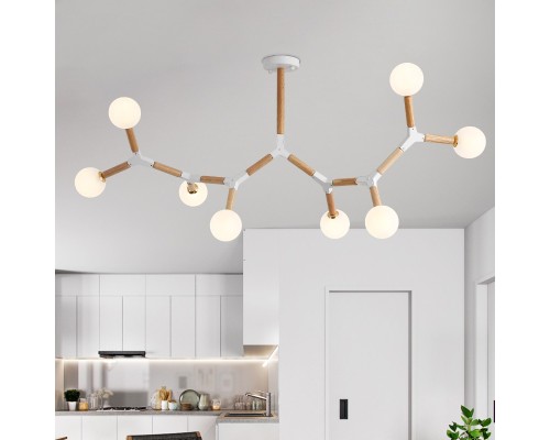 Люстра на штанге FORMULA 3 lamps ImperiumLoft