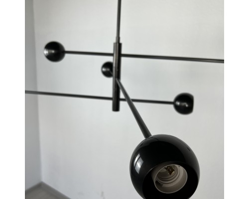 Люстра на штанге SALME L6 A Black ImperiumLoft