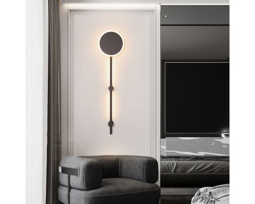 Настенный светильник MARA H100 Black Трехцветный свет