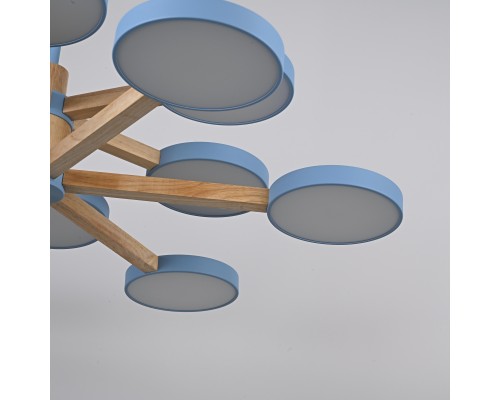 Люстра на штанге TURNA DBL L12 Blue