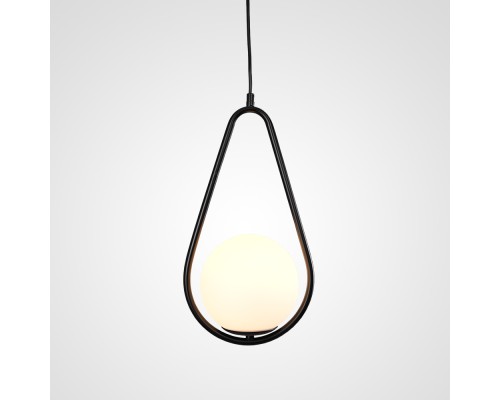Подвесной светильник HOOP DROP Black ImperiumLoft
