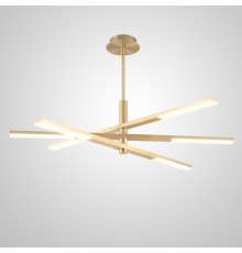 Люстра на штанге ORTON на 3 D96 Gold ImperiumLoft