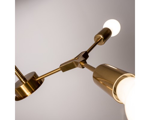 Люстра на штанге LATE D55 Gold ImperiumLoft