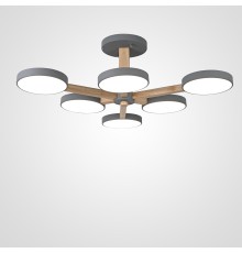 Потолочная люстра TURNA L6 Grey ImperiumLoft