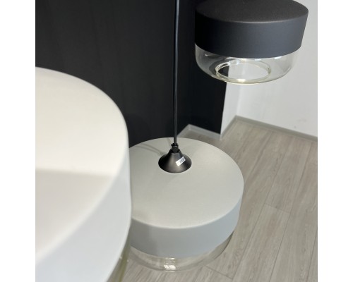 Подвесной светильник NORD D D25 White/Transparent ImperiumLoft