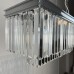 Подвесная люстра RH 1920S ODEON CLEAR GLASS FRINGE chrome