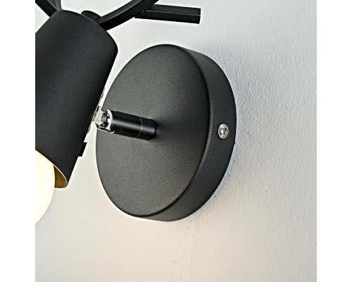 Бра с рожками DEER A Black