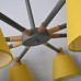 Люстра на штанге NATURA A YELLOW 8