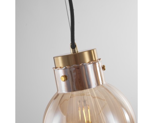 Подвесной светильник Heathfield Lighting - Medina Pendant Brown ImperiumLoft