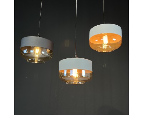 Подвесной светильник NORD D D25 Gray/Amber ImperiumLoft