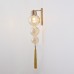 Бра Heathfield Lighting - Medina Wall brass/amber
