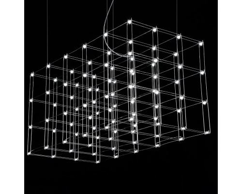 Подвесная люстра Quasar Cosmos Square LED pendant light 120/60/60 ImperiumLoft