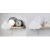 Бра с полкой Серое Облако Wall Lamp Gray Cloud ImperiumLoft
