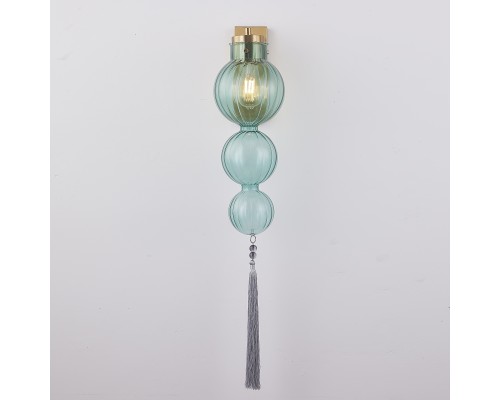 Бра Heathfield Lighting - Medina Wall brass/blue