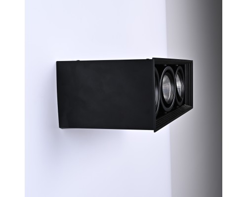 Встраиваемый светодиодный светильник LUMO L3 Black 4000 ImperiumLoft