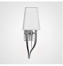 Настенный светильник Crystal Light Brunilde Ipe Cavalli H72 Silver/White ImperiumLoft