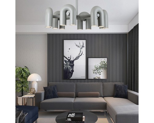 Подвесная люстра FANNY 12 Green ImperiumLoft