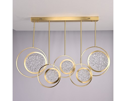 Дизайнерская люстра на штанге ЛУНА lighting collection L100 ImperiumLoft