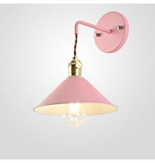 Бра с подвесным плафоном BRAID WALL Pink ImperiumLoft