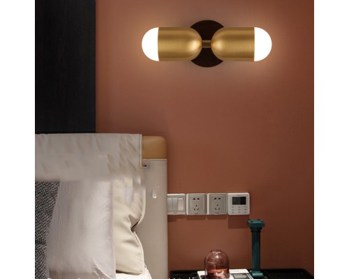 Настенный светильник CHRIS B Brass ImperiumLoft