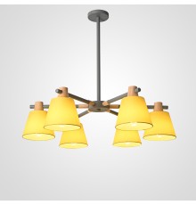 Люстра на штанге NATURA A YELLOW 6 ImperiumLoft