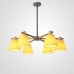 Люстра на штанге NATURA A YELLOW 6