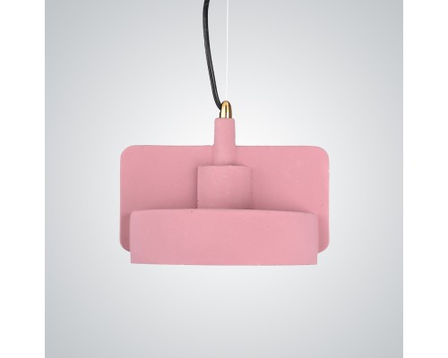 Подвесной бетонный светильник SKOVL A терракот