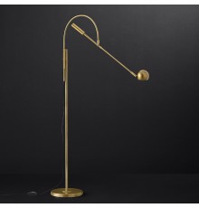 Торшер Restoration Hardware ORBITER II Task Floor Brass ImperiumLoft