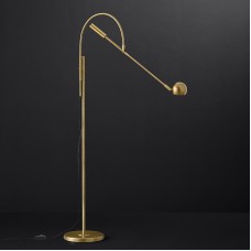 Торшер Restoration Hardware ORBITER II Task Floor Brass ImperiumLoft
