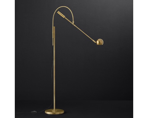 Торшер Restoration Hardware ORBITER II Task Floor Brass ImperiumLoft