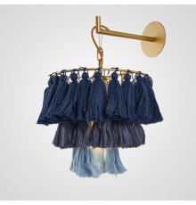Настенный светильник TASSEL WALL Синий градиент ImperiumLoft