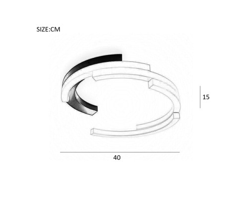 Потолочный светильник VIMA D40 Basic white ImperiumLoft
