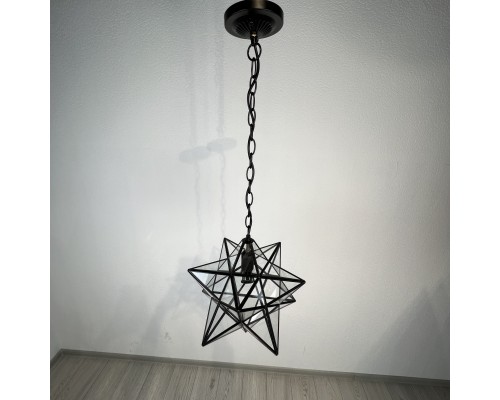 Люстра Black Star Clear Glass 35 см ImperiumLoft