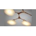 Подвесная люстра White Disc 5 ламп ImperiumLoft