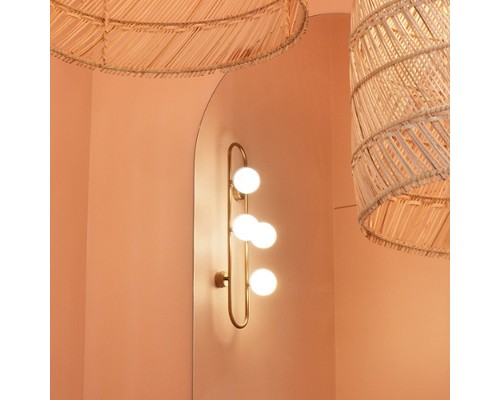 Настенное бра HOOP WALL H115 Gold ImperiumLoft