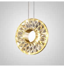 Подвесной светильник GODIVA brass 4000К ImperiumLoft