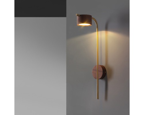 Настенный светильник PATSY H55 Dark brown ImperiumLoft