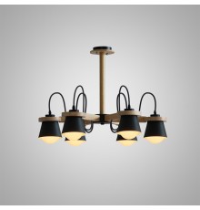 Люстра на штанге NATURA B6 Black ImperiumLoft