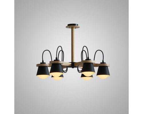 Люстра на штанге NATURA B6 Black