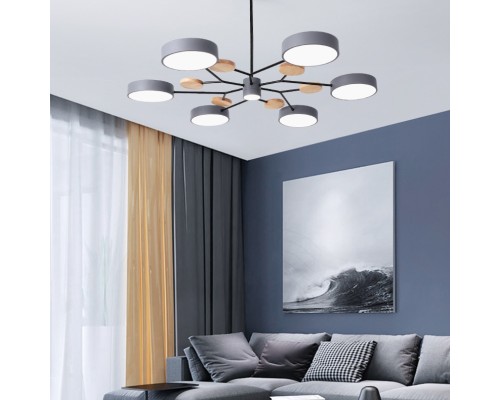 Люстра на штанге MEADE 4 lamps White ImperiumLoft