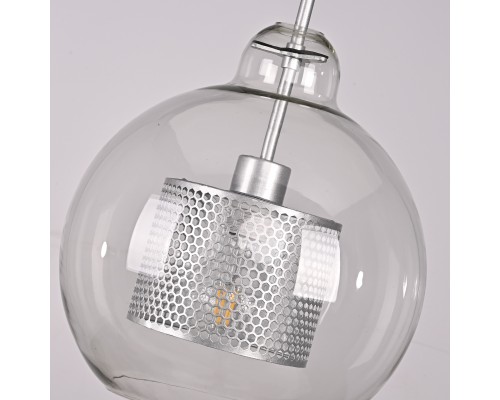 Подвесной светильник CATCH F pear silver D30