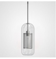 Подвесной светильник CATCH F cylinder silver D15 ImperiumLoft