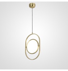 Подвесной светильник ARVET вертикальный Золото ImperiumLoft