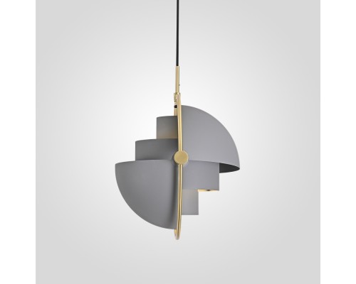 Подвесной светильник Louis Weisdorff Multi-lite Pendant Gray ImperiumLoft