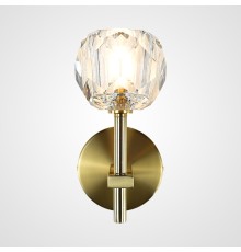 Бра Boule de Cristal Single Sconce Brass ImperiumLoft