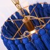 Настенный светильник TASSEL WALL Синий ImperiumLoft