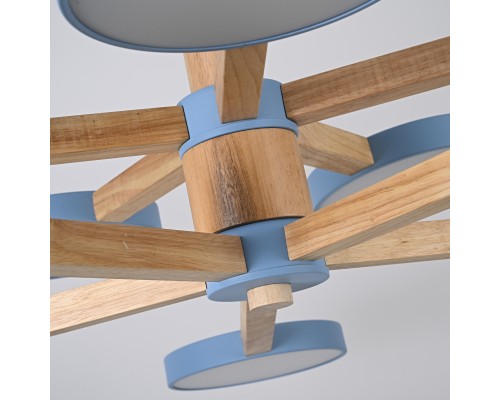 Люстра на штанге TURNA DBL L10 Blue