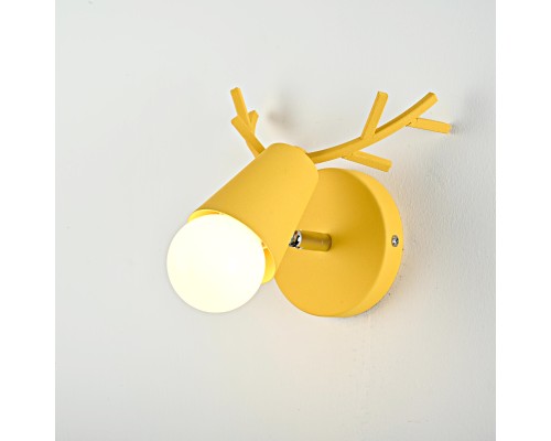 Бра с рожками DEER A Yellow