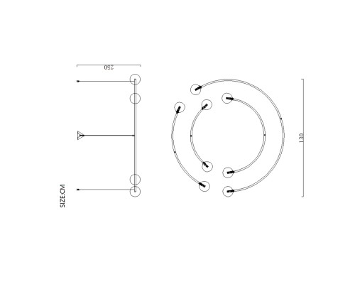 Подвесная люстра CONCENT ImperiumLoft